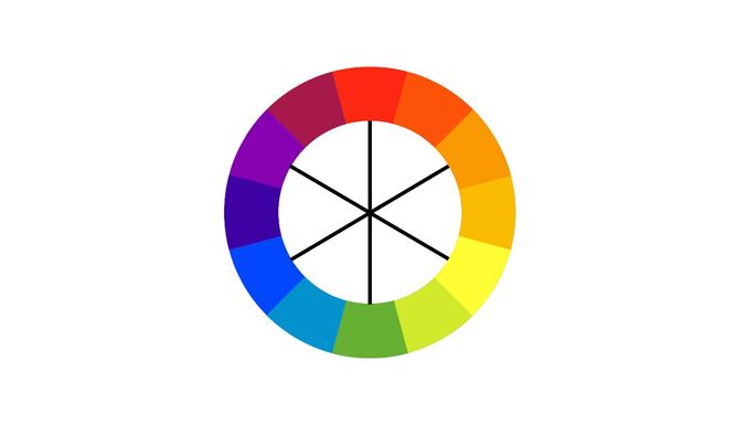 Combinación de colores complementarios
